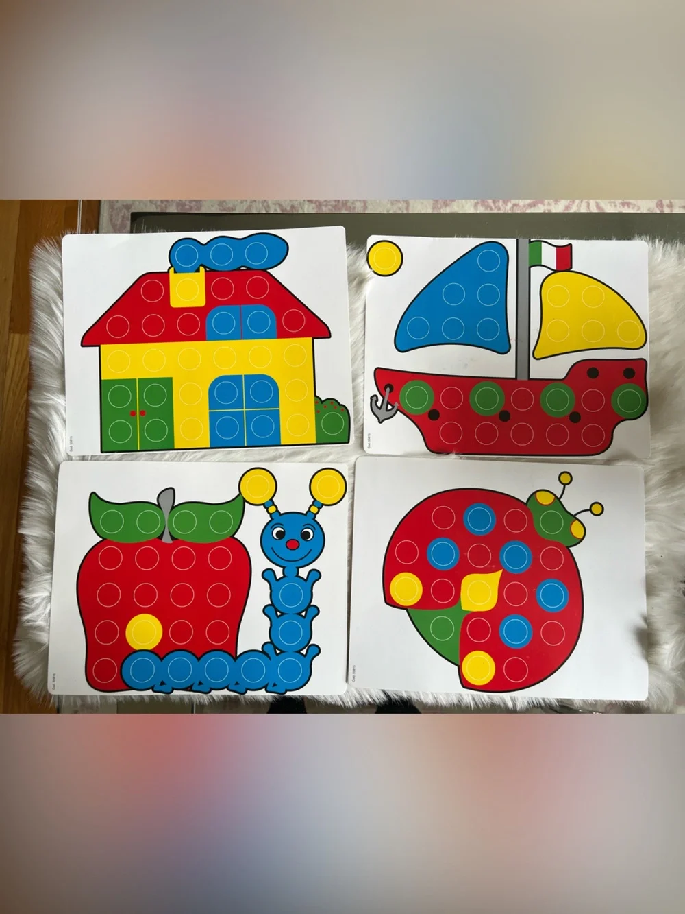 FantaColor Junior Kids button Toy - Quercetti